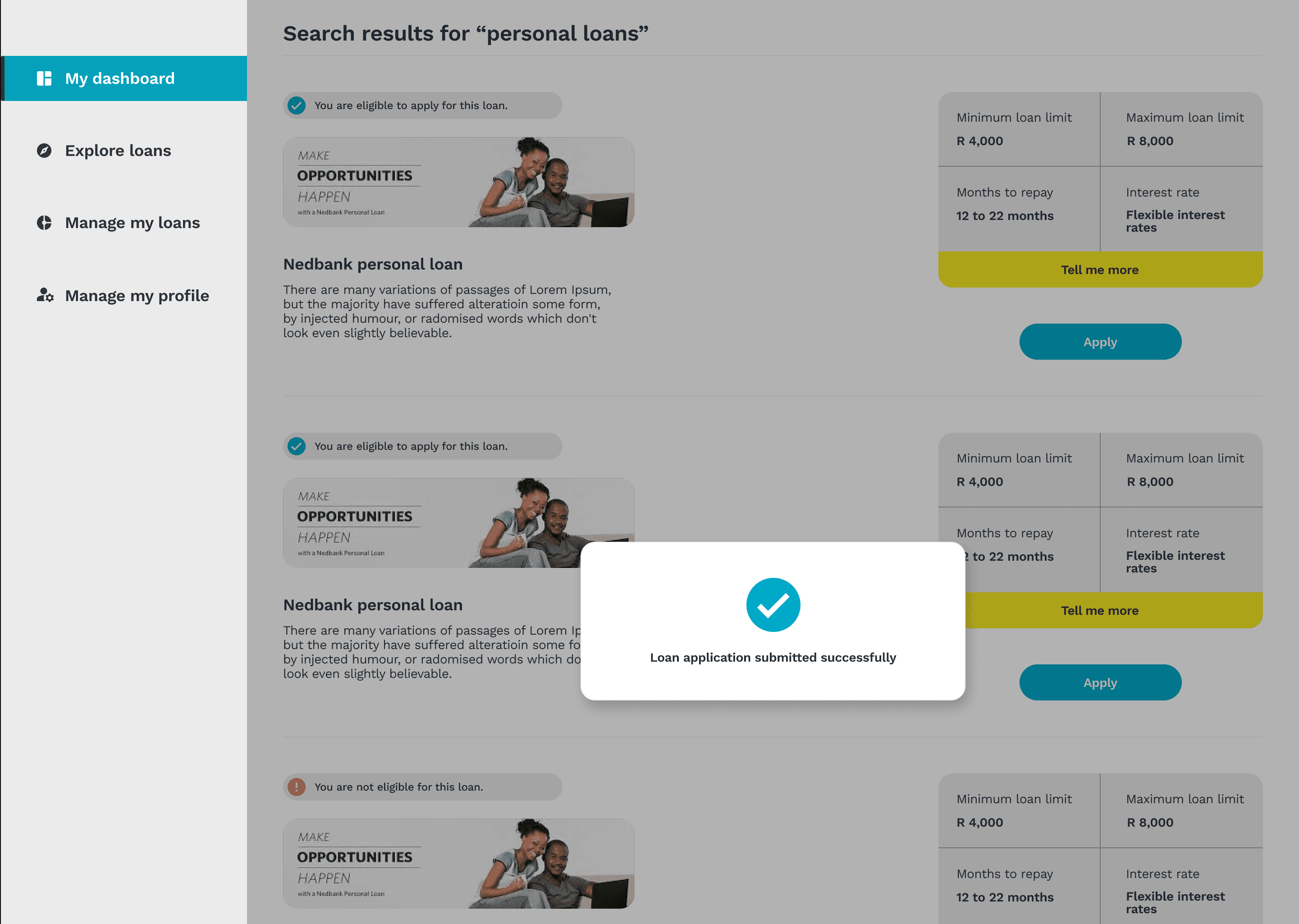 Personal Loans preview