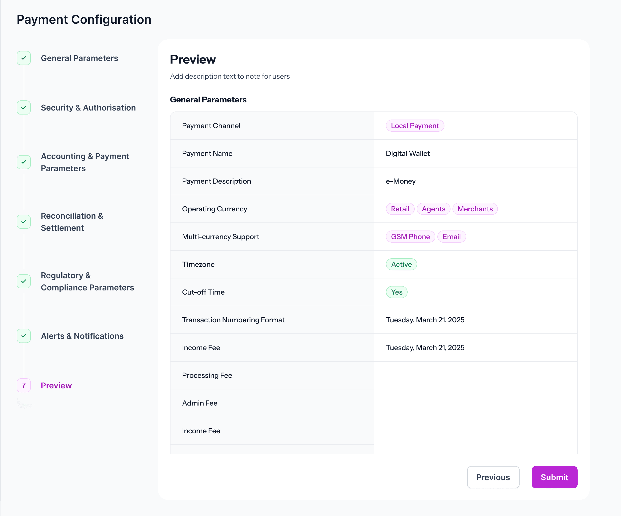 Payment & Settlement Engine preview